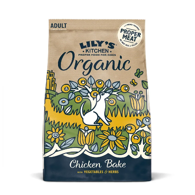 Lily's Kitchen Organic Chicken and Vegetable Bake Dog Food