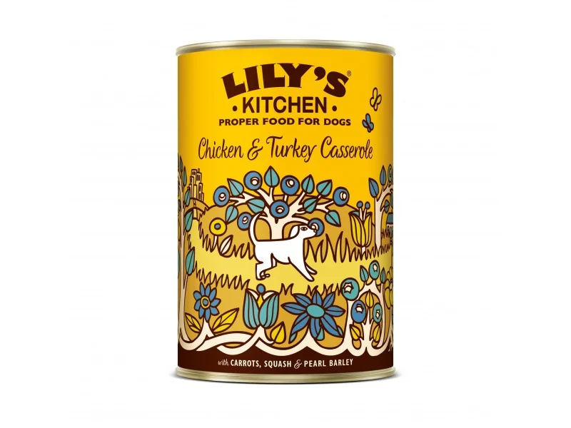 Lily's Kitchen Chicken and Turkey Casserole Dog Food