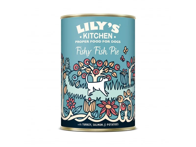 Lily's Kitchen Fishy Fish Pie With Peas Dog Food