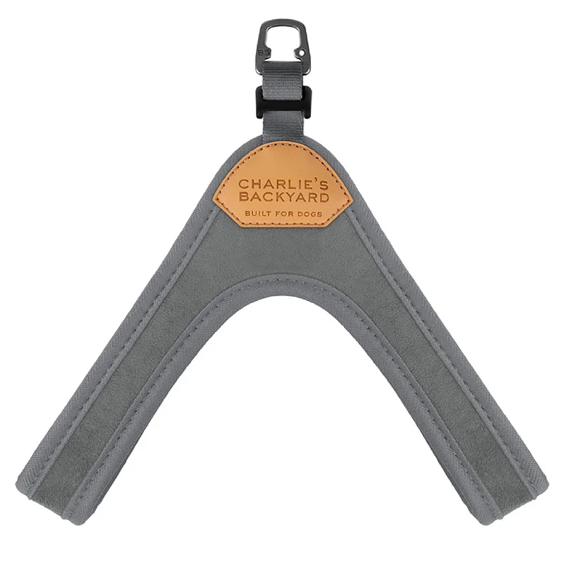 Charlie's Backyard Buckle Up Easy Harness - Grey