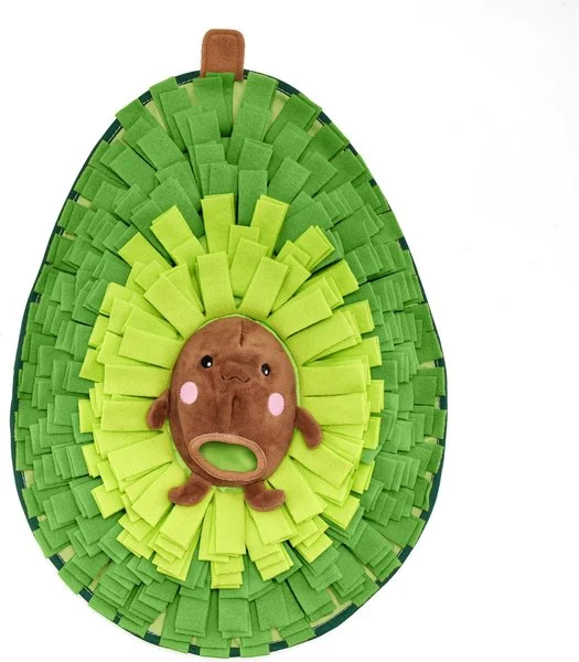 Injoya Avocado Pal Snuffle Mat for Dogs & Cats