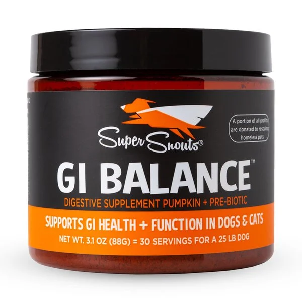 Super Snouts GI Balance Powder Supplement for Dogs and Cats