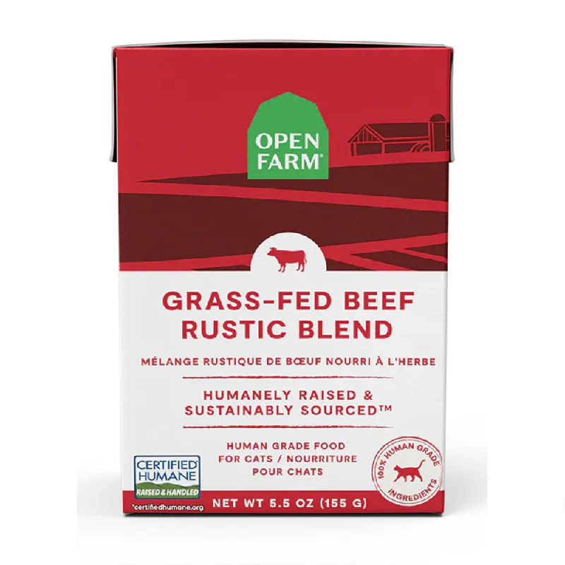 Open Farm Cat Grass-Fed Beef Rustic Blend 5.5oz