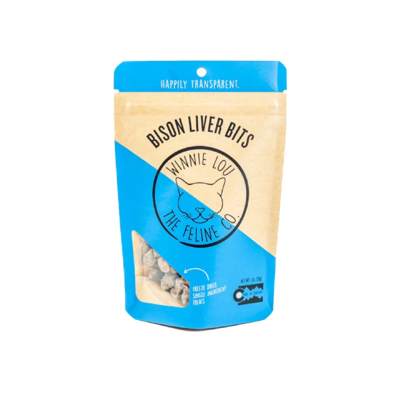 Winnie Lou Bison Liver Bits 1oz