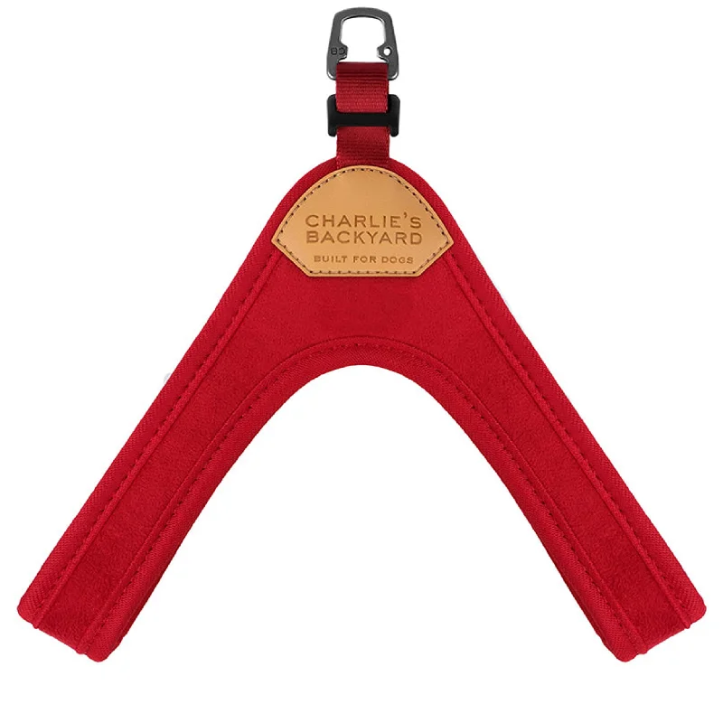 Charlie's Backyard Buckle Up Easy Harness - Red