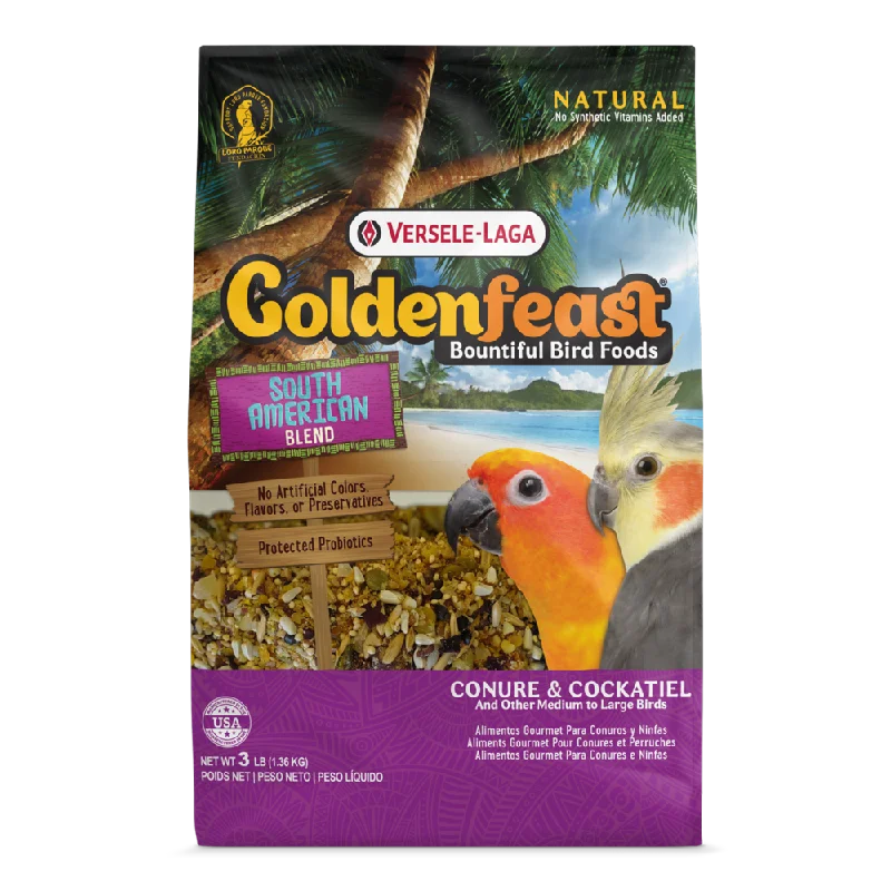 Goldenfeast Bountiful Bird Food South American Blend for Medium to Large Birds