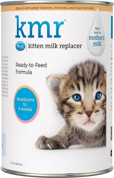 PetAg KMR Kitten Milk Replacer Liquid Supplement for Cats