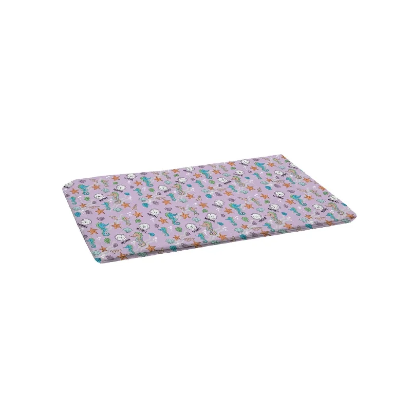 Misoko reusable pad for pets, with seahorses, pink colour, 1 pc.