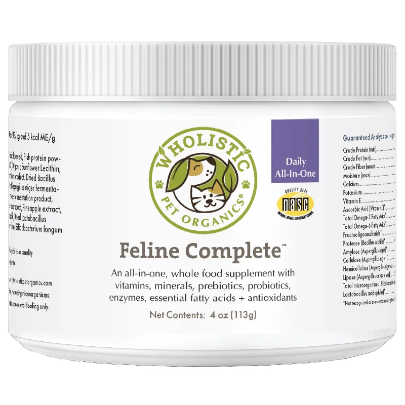 Wholistic Pet Organics Kelp Feline Complete - 4 oz