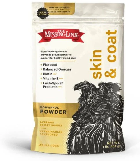 The Missing Link Skin & Coat Powder Supplement for Dogs