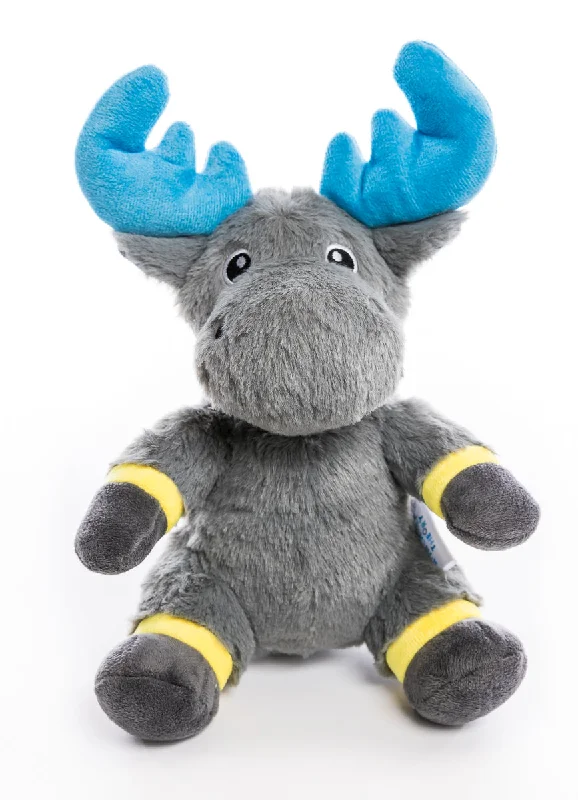 Attachment Theory Plush Moose with Squeaker Toy for Dogs