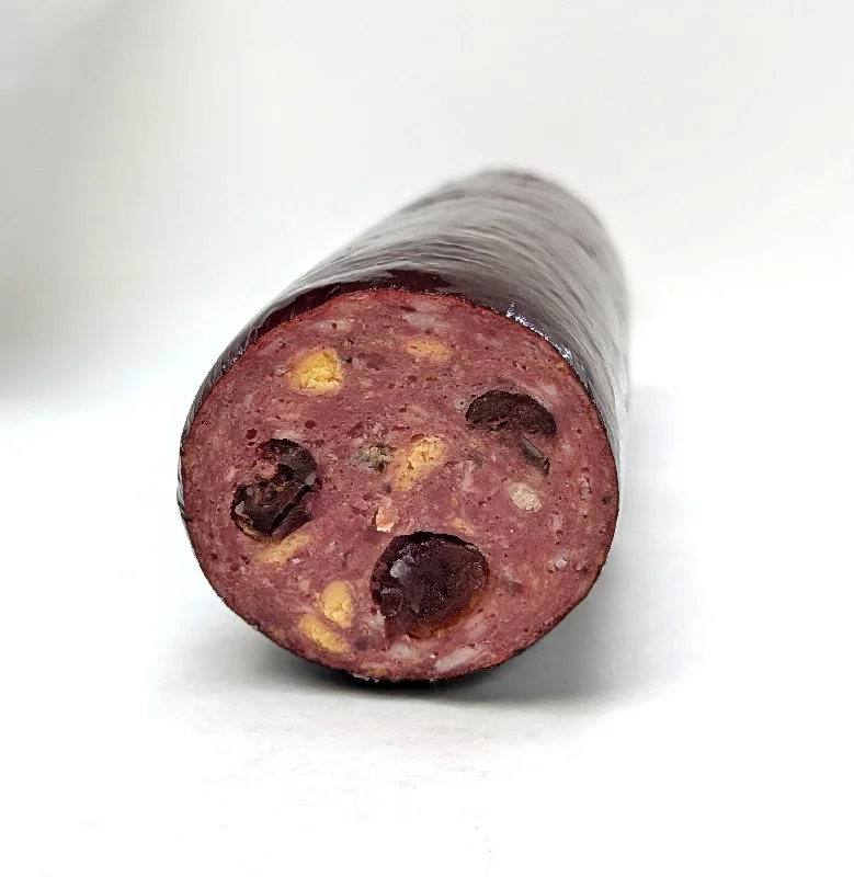 Wisconsin Style Beef Summer Sausage with Cranberries & Cheese