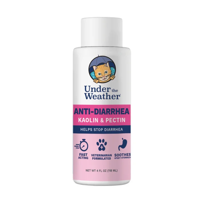 Under the Weather Anti-Diarrhea Liquid Supplement For Cats