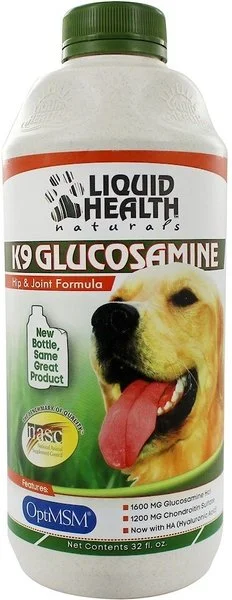 Liquid Health Pets K9 Glucosamine Supplement For Dogs