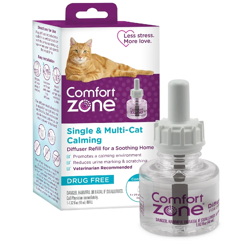 Comfort Zone Single & Multi-Cat Soothing Diffuser Refills