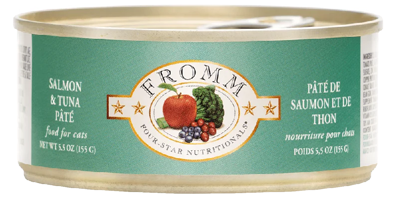 Fromm Salmon & Tuna Pate Canned Cat Food 3oz