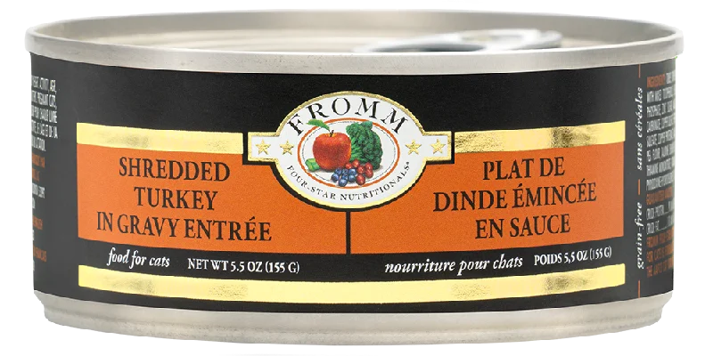 Fromm Shredded Turkey in Gravy Wet Cat Food 3oz