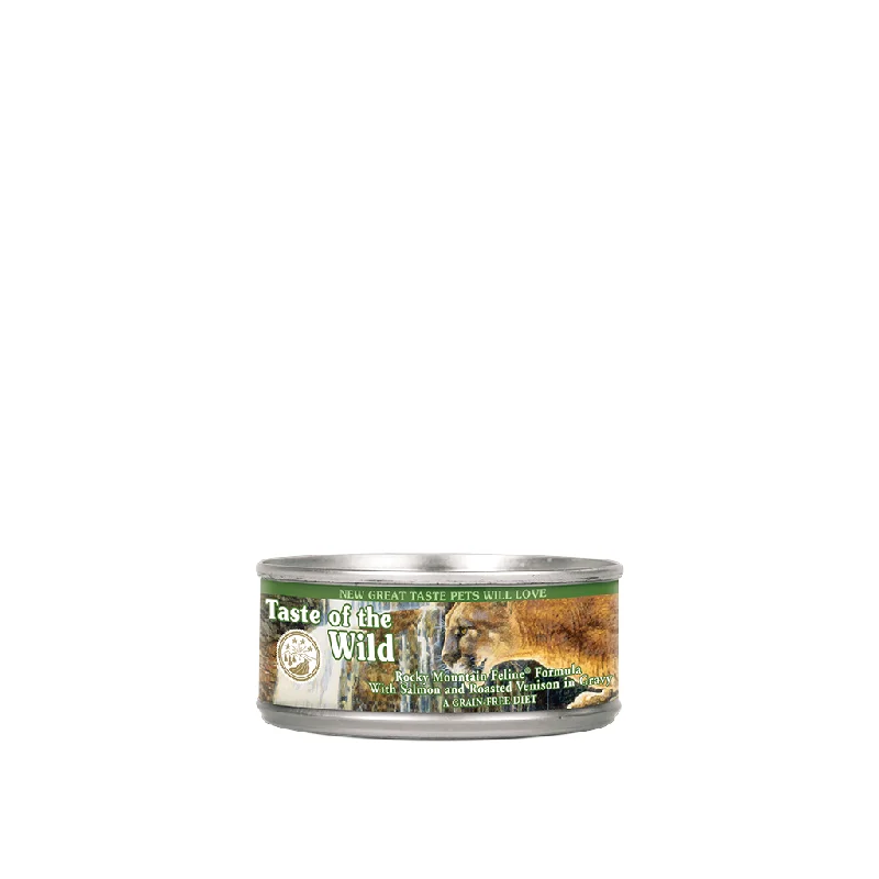 Taste of the Wild Cat Wet Food Rocky Mountain Salmon & Venison 5.5oz