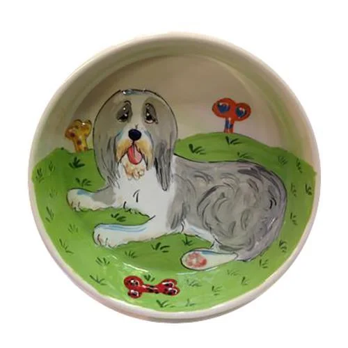 Bearded Collie 6 Dog Bowl