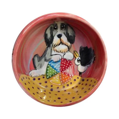 Bearded Collie 8 Dog Bowl