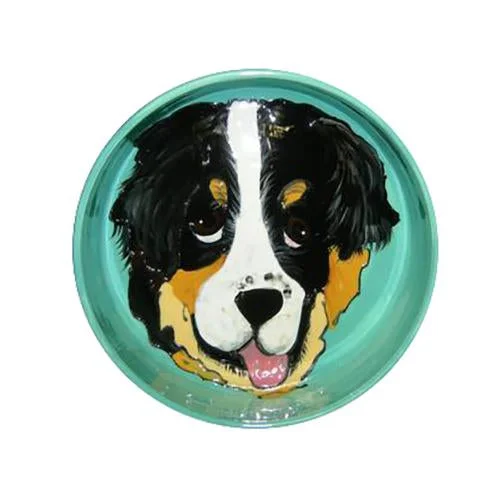 Bernese Mountain Dog 4 Dog Bowl