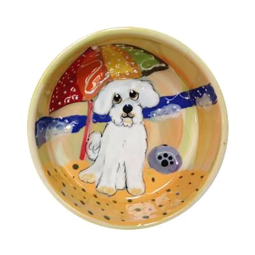 Bichon Frise 12 Dog Bowl