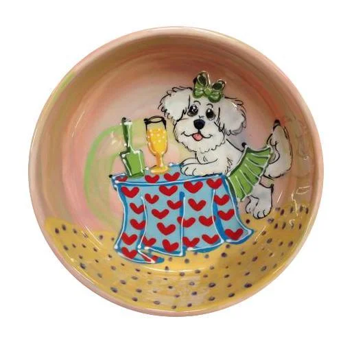 Bichon Frise 15 Dog Bowl