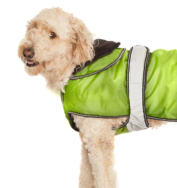 Danish Design - 2 In 1 Dog Coat - Hi Viz - 25cm (10")