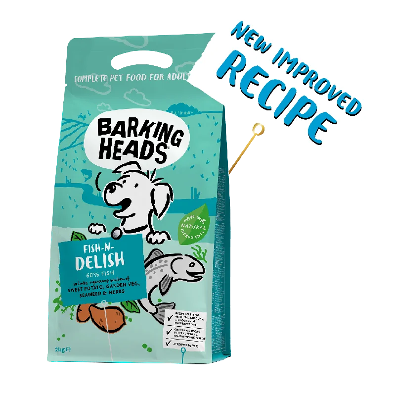 Barking Heads - Fish N Delish Grain Free - 2kg