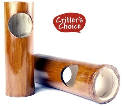 Critter's Choice - Bamboo Hidey Hole - 10"