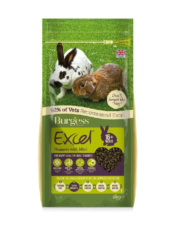 Burgess - Excel Rabbit Nuggets Adult - 2kg