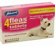 Johnson's - 4Fleas Tablets For Dogs - Less than 11kg - 6 Pack