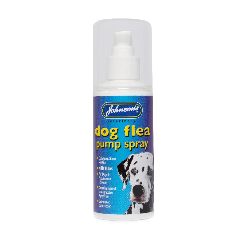 Johnsons - Dog Flea Spray Pump - 100ml