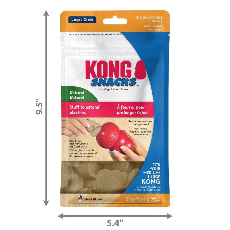 Kong - Snacks - Bacon & Cheese - Large