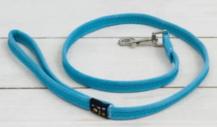 Oscar & Hooch - Dog Lead - Ocean Breeze Blue - Medium