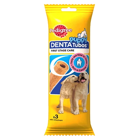 Pedigree - Puppy Denta Tubos - 3 Tube pack